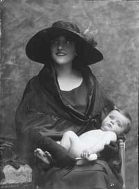 Lyda con Giorgio Cini