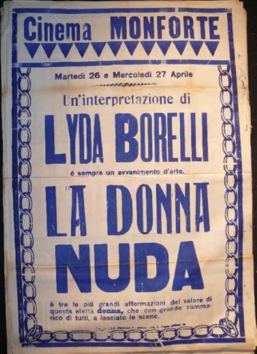La donna nuda, di Carmine Gallone (1914)